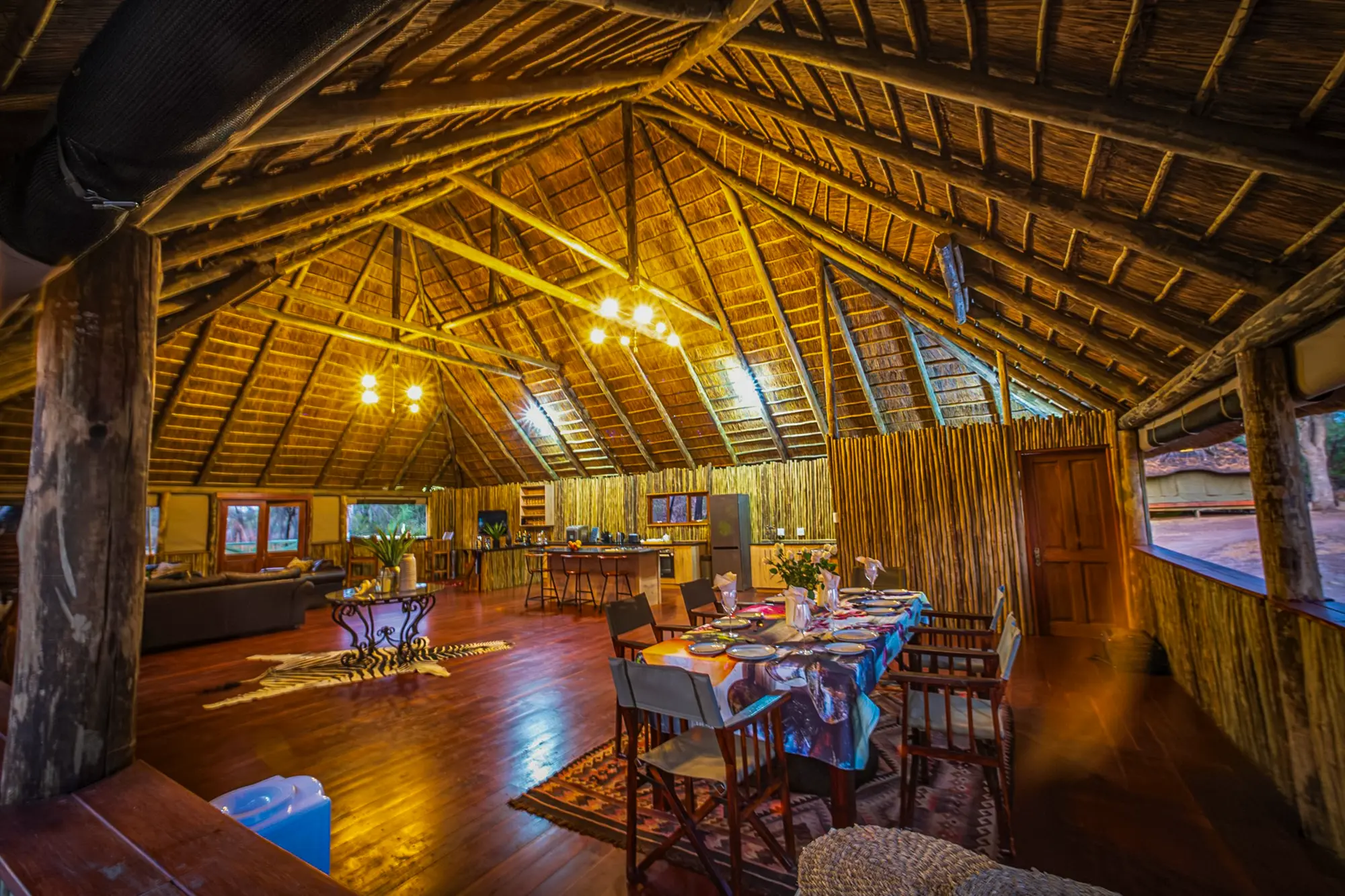 inside lodge